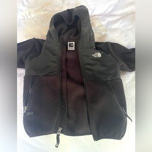 Black North Face Fleece Jacket, Toddler Boys size 4-5